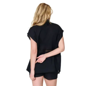 Lingadore Cotton strandset in zwart