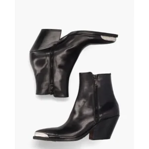 Joe Ghost 4910 Zwart Dames Enkelboots