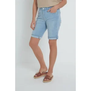 Para Mi broek: Lyndsey Short, L12 Used Light Blue Jeans ( PARA.268 )