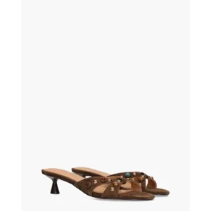 Inuovo YR6004 Donkerbruin Damesslippers