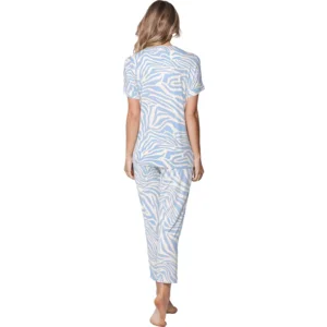 Pastunette pyjama dames: Licht Blauw, Viscose, tot maat 54 ( PAS.147 )