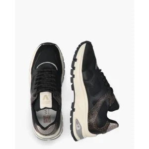 Via Vai Liz Curtis Zwarte Damessneakers