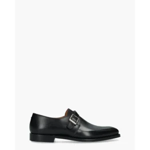 Crockett & Jones Monkton Zwart Heren Gespschoenen