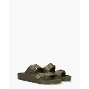 Birkenstock Arizona Essentials Legergroen Herenslippers