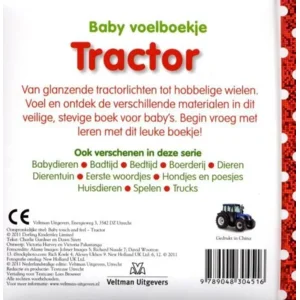Boek - Baby voelboekje - Tractor