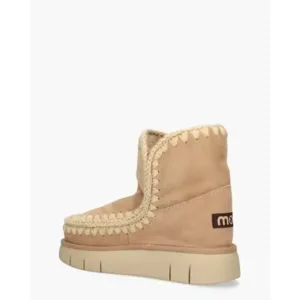 Mou Eskimo 18 Bounce Beige Dames Enkelboots