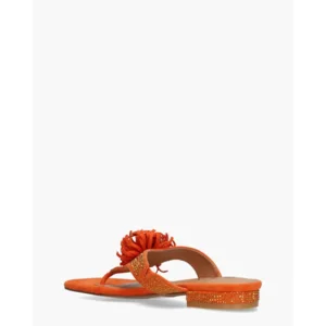 Ella Cruz Zhoe Oranje Damesslippers