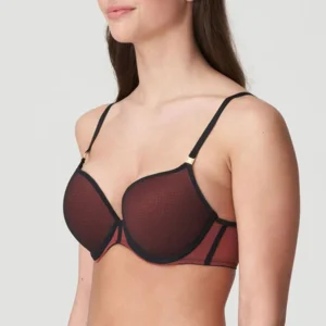 Marie Jo Fezz push-up bh in koperkleur en zwart