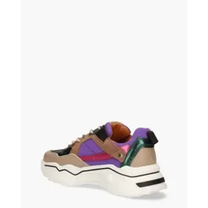 Dwrs Pluto Scuba Paars/Multicolor Damessneakers