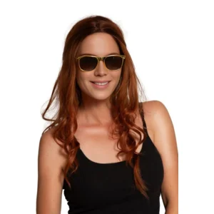 Bril - Goud - Donker glas