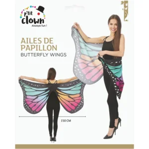 Butterfly Wings – Multicolour – 150×70 cm – Dames