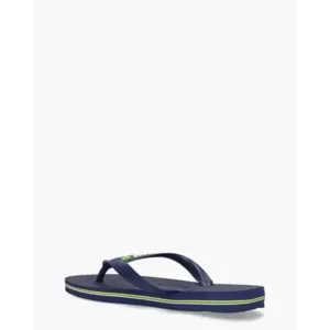 Havaianas Brasil Logo Donkerblauw Herenslippers