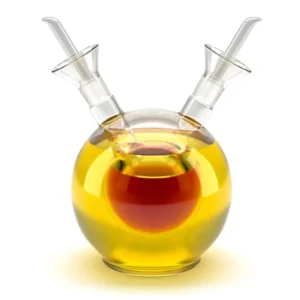 Olie- en Azijnstel Glas