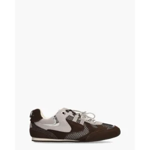Kurt Geiger K Slim Runner Donkerbruin/Grijs Damessneakers