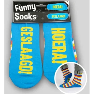 Sokken - Hoera! Geslaagd - Funny socks