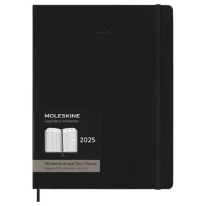 Moleskine Agenda PRO XL  weekly  vertical planner  2026