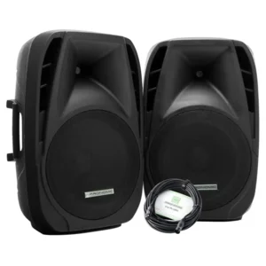 Pronomic PH15A active speakers MP3&Bluetooth 200 350 watt pair