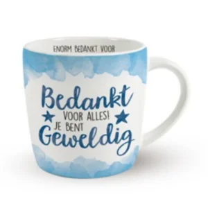 Mok - Bedankt, je bent geweldig - Met binnentekst