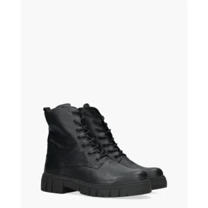 Cypres Uta Zwart Dames Veterboots