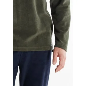 Tom Tailor pyjama heren: Groen, Terry badstof ( TOM.43 )