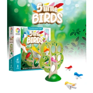 IQ-spel - Five little birds - Hindernisbaan - 5+