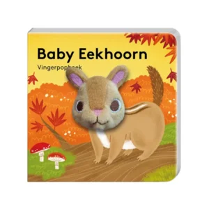 Boek - Vingerpopboek - Baby eekhoorn
