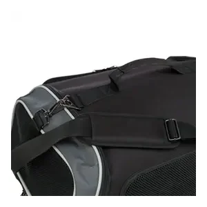 Trixie Hondentas Vliegtuigtas Boarding Zwart/Grijs 55X23X40 cm