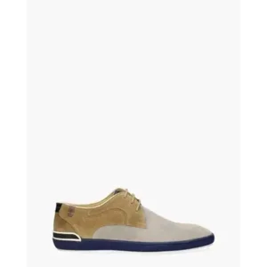 Floris Van Bommel De Scopper 05.09 Taupe Heren Veterschoenen