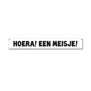 Spandoek - Hoera! Een meisje!