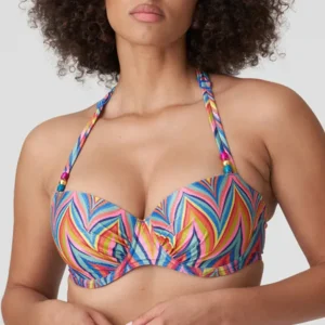 Prima Donna Swim Kea voorgevormde bikini in regenboogkleuren