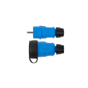 Blauwe stekkers