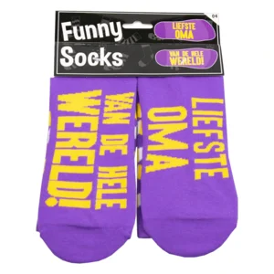 Sokken - Liefste Oma van de wereld! - Funny socks