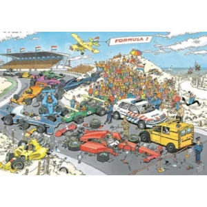 Puzzel - Jan van Haasteren - Formule 1, de start - 1000st.