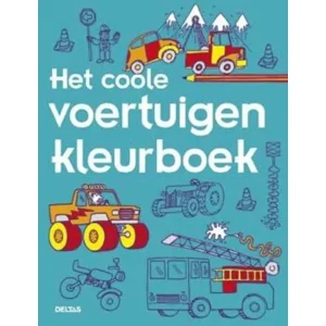 Kleurboek - Het coole voertuigen kleurboek