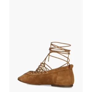 Toral Janis Bruin Dames Ballerina's