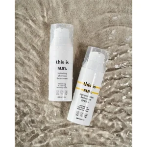 Face Cream SPF50+ “this is sun.” + After Sun Face Cream “this is sun.”