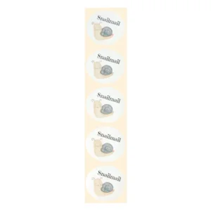 Stickers - Snailmail grijs - Rond - 4cm - 100st. - DBLS020