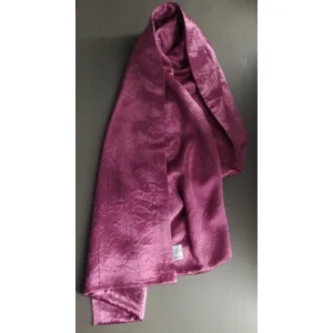 Luxueuze damessjaal Peacock Pink Purple