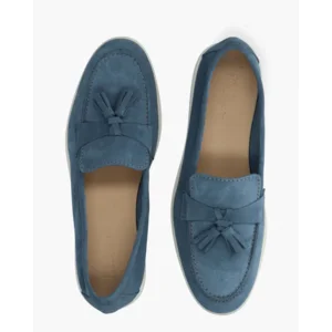 Ella Cruz Zeruya Blauw Damesloafers