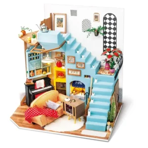 Joy's Peninsilla Living Room - Robotime Modelbouwpakket
