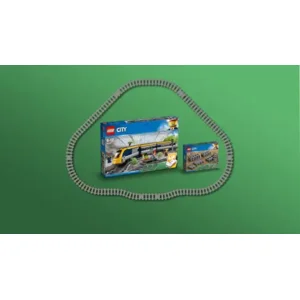 LEGO City - Rechte en Gebogen Rails - 60205