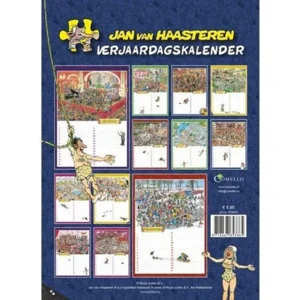 Verjaardagskalender - Jan van Haasteren