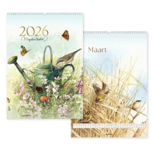 Maand kalender - 2026 - Marjolein Bastin - Groot - XL - 40x55cm