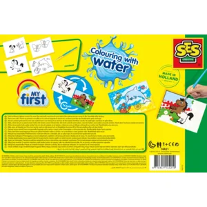 Kleuren met water - Dieren