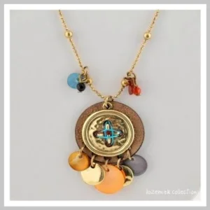 Ketting Colourful Gold