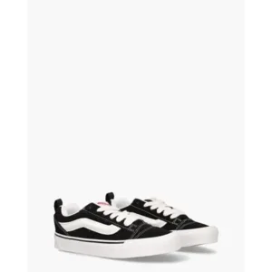 Vans Knu Skool Zwart/Wit Damessneakers