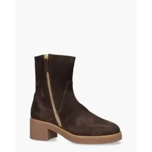 Dl-sport 5937 Donkerbruin Dames Enkelboots