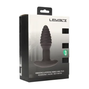 Levelz Vibrerende & Roterende Buttplug 12 cm