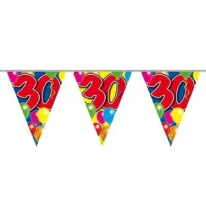 Vlaggenlijn - 30 Jaar - 10m