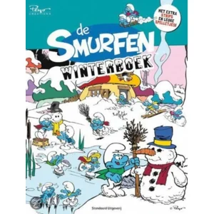 De Smurfen - Winterboek (4 strips + spelletjes)